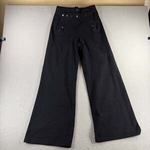 Vintage Naval Clothing Factory US Navy Wool Sailor Pants 28x27 Button Front
